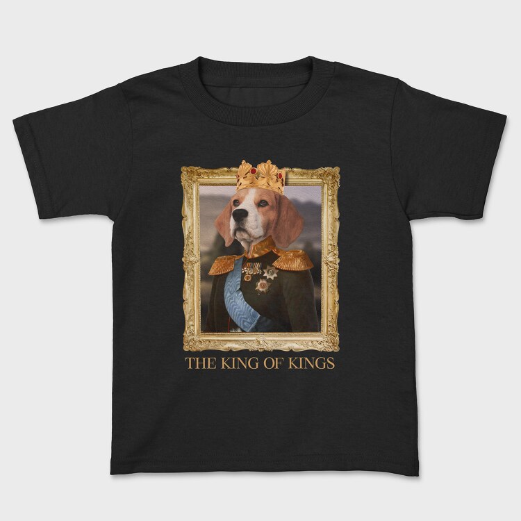 King Dog, Kids' T-Shirt