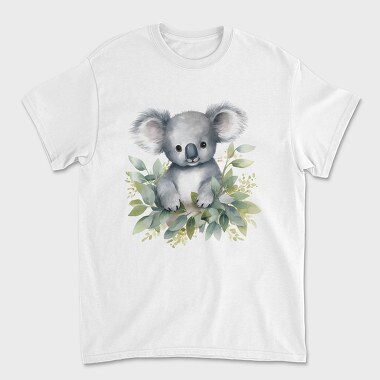 Унисекс Мъжка Тениска, Koala Watercolor