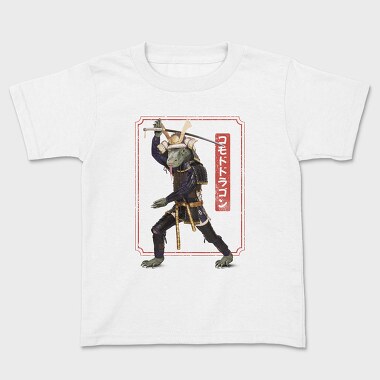Kids' T-Shirt, Komodo Samurai