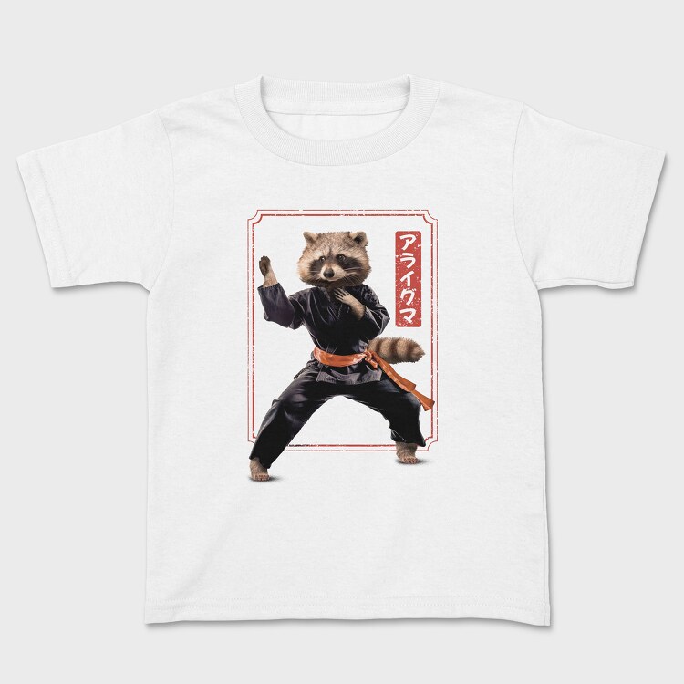 Kungfu Raccoon, Детска Тениска