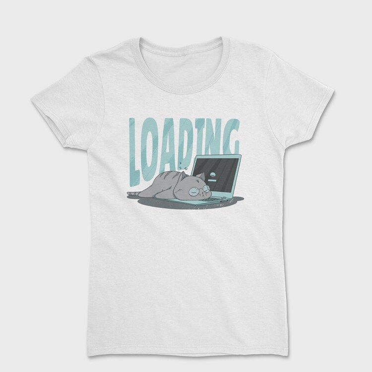 Lazy Cat, Women's T-Shirt
