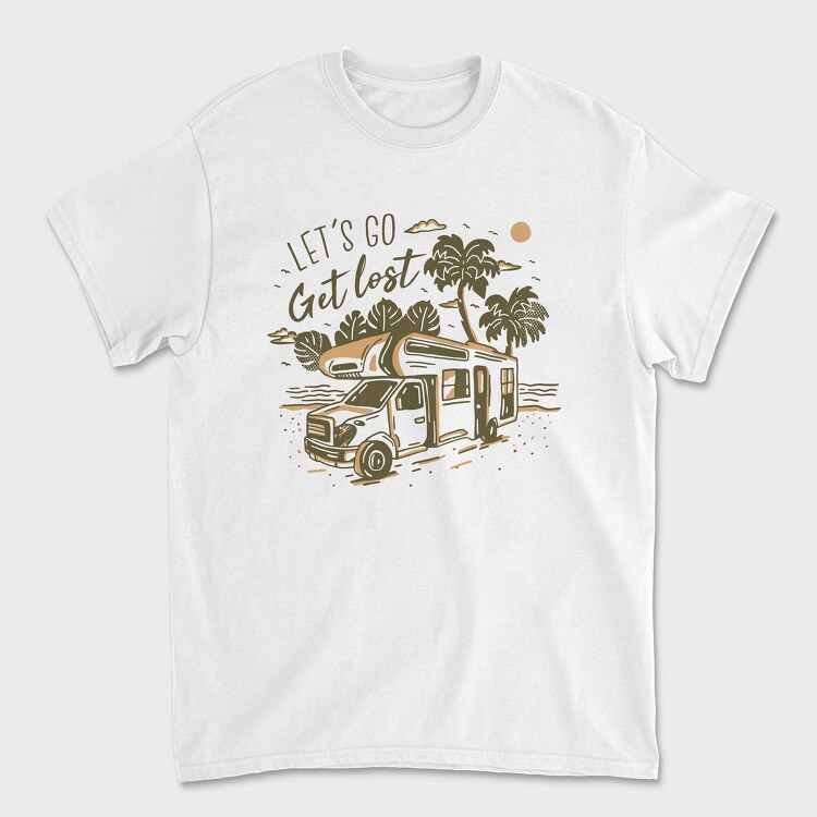 Lets Go Get Lost, Unisex Men's T-Shirt