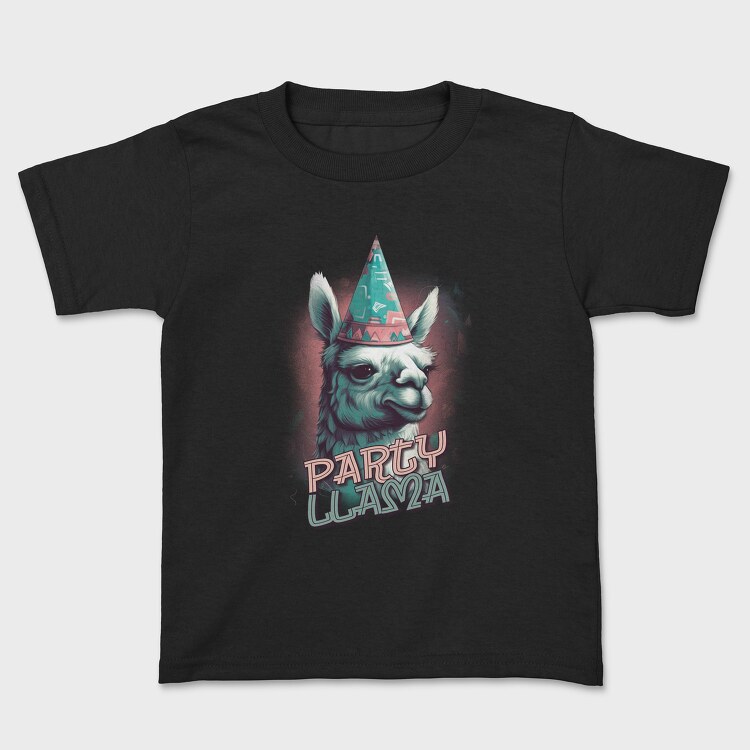 Llama Birthday Party, Детска Тениска