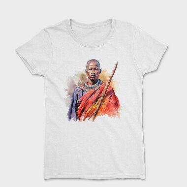 Maasai Warrior Masai, Women's T-Shirt