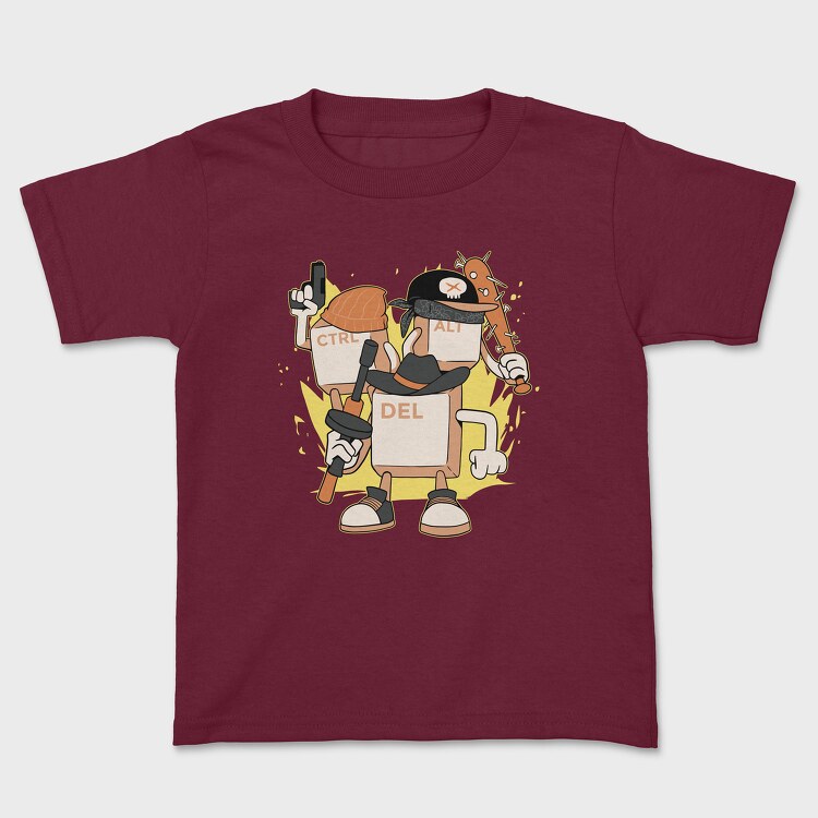Mafia Keyboard, Kids' T-Shirt