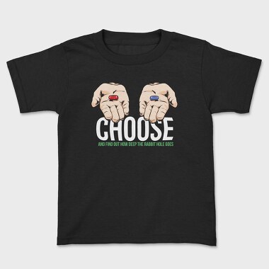 Kids' T-Shirt, Matrix Hands Choose