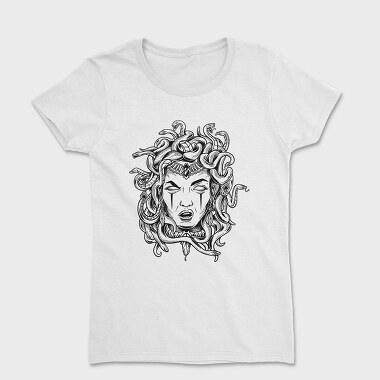Medusa Head Monochrome, Women's T-Shirt