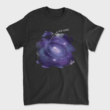 Milky Way, Unisex Men's T-Shirt