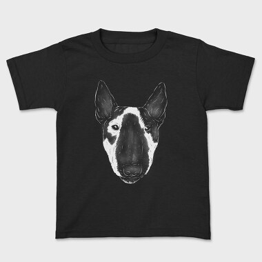Miniature Bull Terrier, Kids' T-Shirt