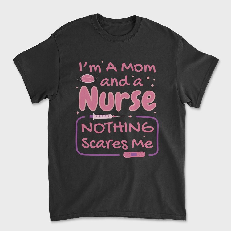 Mom and Nurse, Унисекс Мъжка Тениска