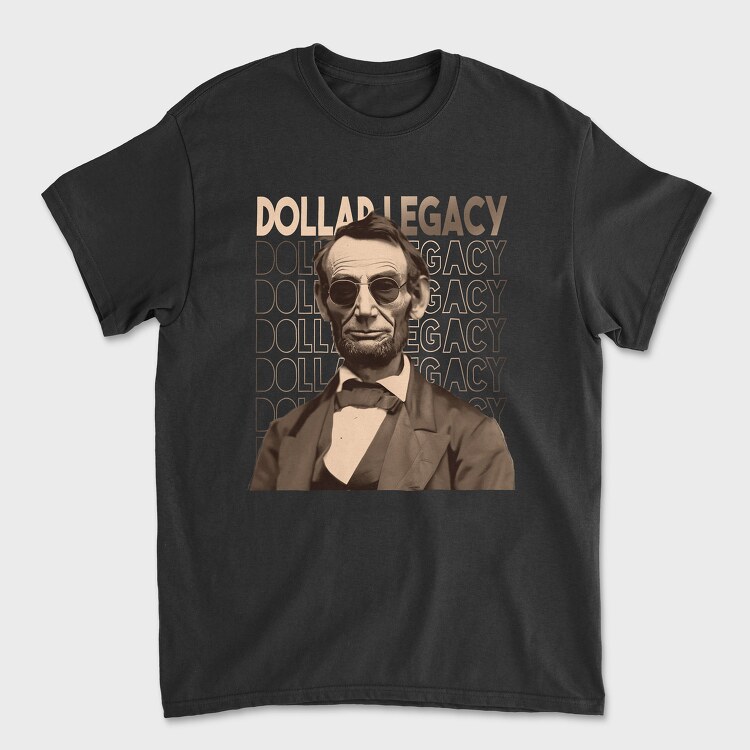 Money Abraham Glasses, Unisex Men's T-Shirt