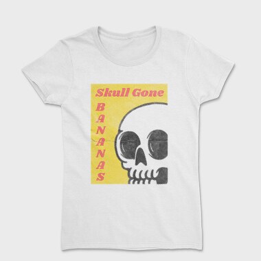 Skull Bananas, Women's T-Shirt