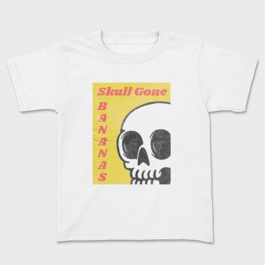Skull Bananas, Kids' T-Shirt