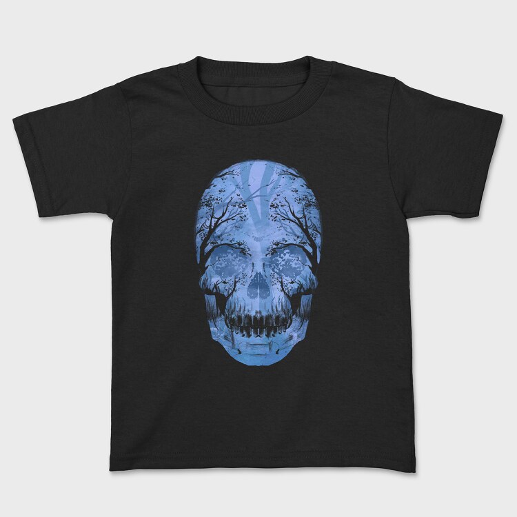 Skull Forest, Kids' T-Shirt