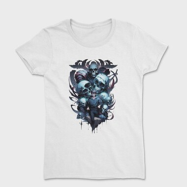 Skulls and Boy, Women's T-Shirt
