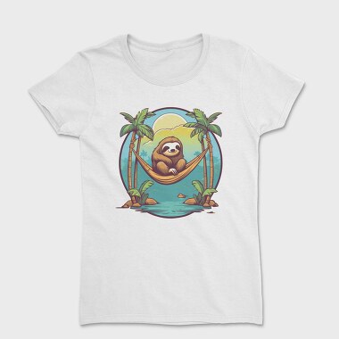 Sloth in a Hammock, Women's T-Shirt