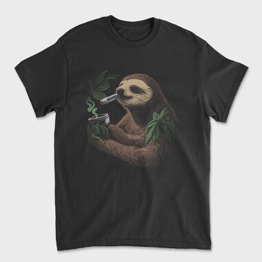 Sloth Pot, Unisex Men's T-Shirt