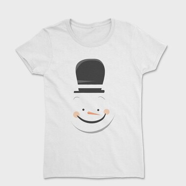 Snow Man Face 2, Women's T-Shirt