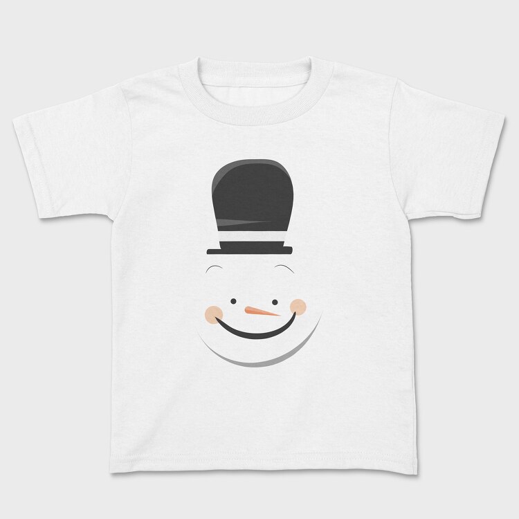 Snow Man Face 2, Детска Тениска