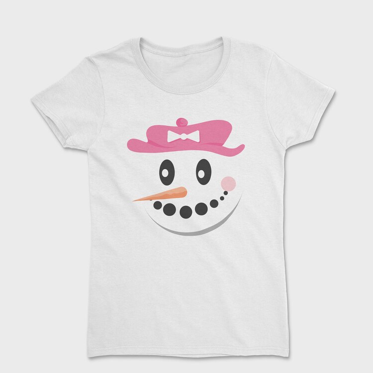 Snow Man Face 4, Women's T-Shirt