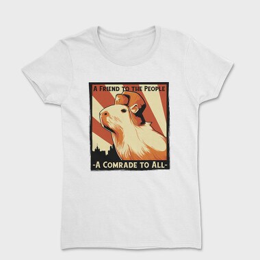 Soviet Capybara, Women's T-Shirt