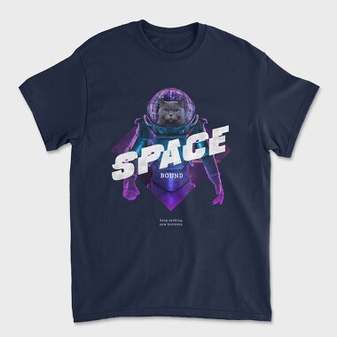 Space Conqueror, Unisex Men's T-Shirt