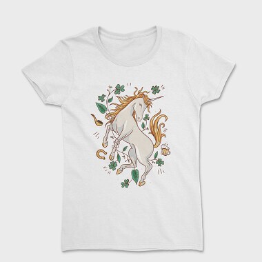 St Patricks Unicorn, Women's T-Shirt