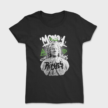 Statue Graffitti Money, Women's T-Shirt