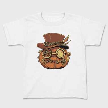Steampunk Pumpkin, Kids' T-Shirt