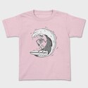 Steppe Eagle Flying, Kids' T-Shirt