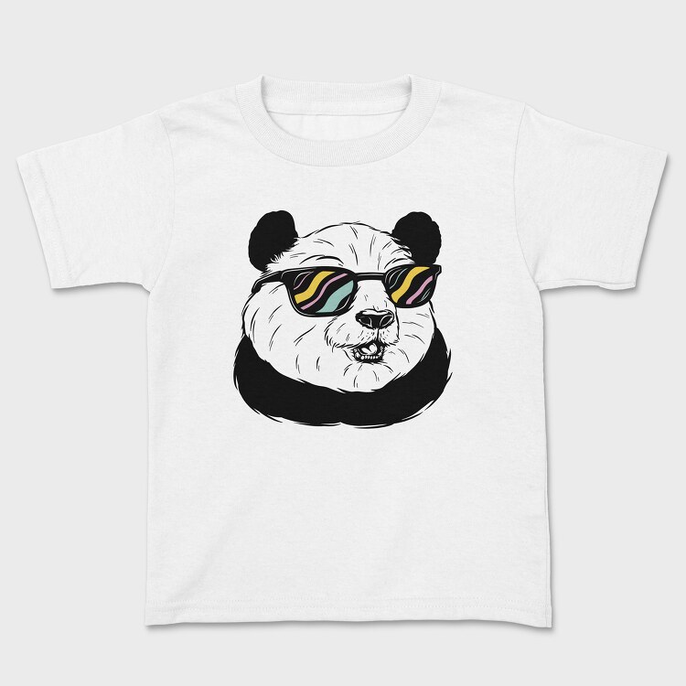 Sun Glasses Panda, Kids' T-Shirt