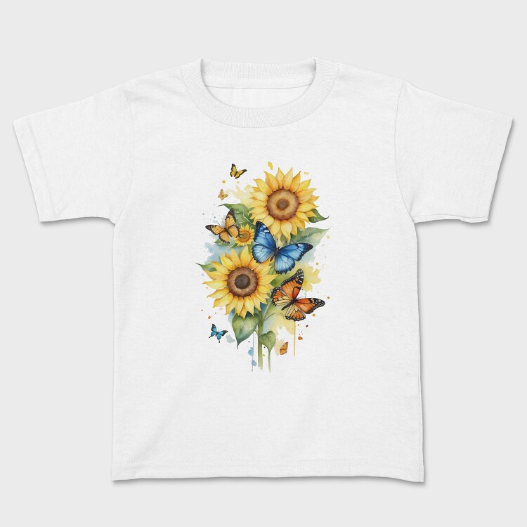 Sunflower Butterfly, Детска Тениска