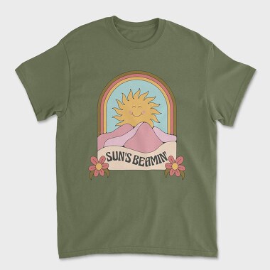 Suns Beamin, Unisex Men's T-Shirt