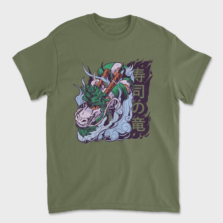 Sushi Dragon, Унисекс Мъжка Тениска