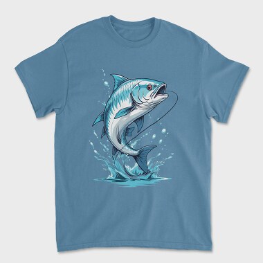 Tarpon Fish, Unisex Men's T-Shirt