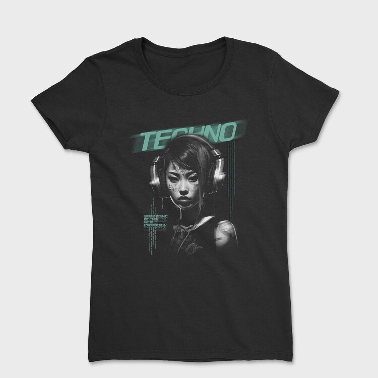 Techno Woman, Дамска Тениска