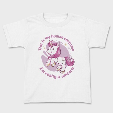 This Is My Human Costume, Kids' T-Shirt