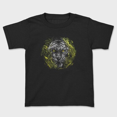 Tiger Hiding, Kids' T-Shirt