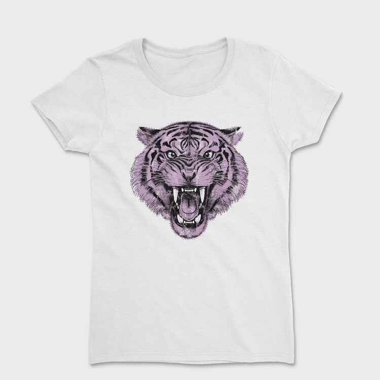 Tiger Roaring, Women's T-Shirt
