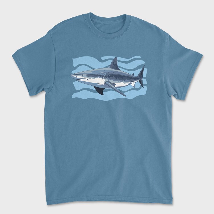 Tiger Shark, Унисекс Мъжка Тениска