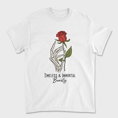Timeless and Immortal Beauty, Unisex Men's T-Shirt
