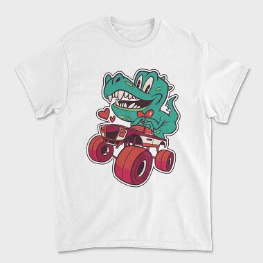 Trex Truck, Unisex Men's T-Shirt