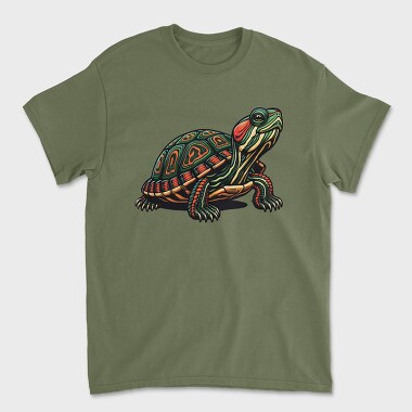 Turtle 1, Unisex Men's T-Shirt