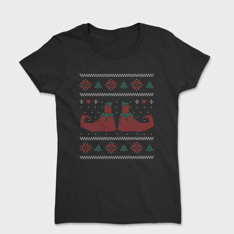 Uglysweater Elves, Women's T-Shirt