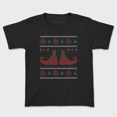 Uglysweater Elves, Kids' T-Shirt