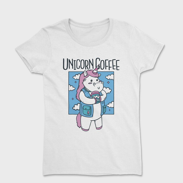 Unicorn Coffee, Women's T-Shirt
