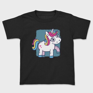 Детска Тениска, Unicorn Cute Animation