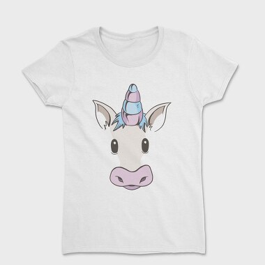 Unicorn Face, Women's T-Shirt