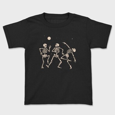 Vibing Dancing Skeletons, Детска Тениска
