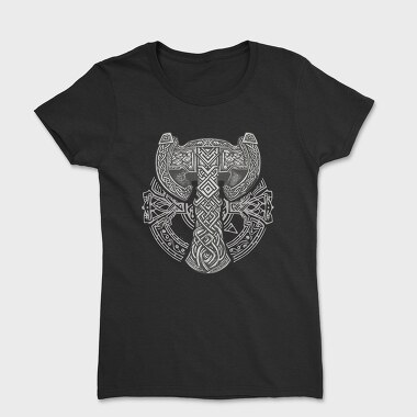 Viking Hammer Runes, Women's T-Shirt